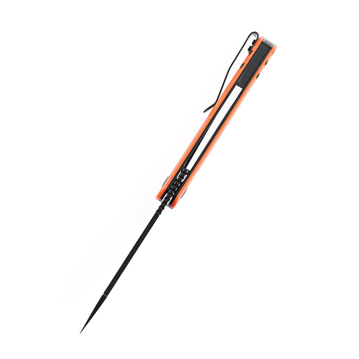 KANSEPT Bulldozer Front Flipper Orange G10 Handle(3.56