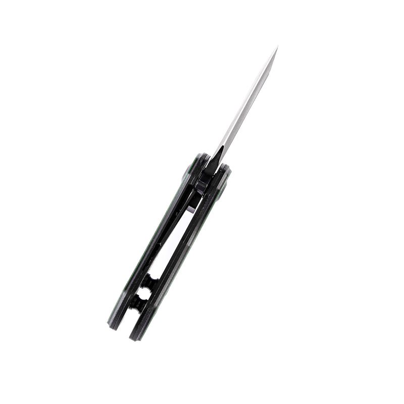 KANSEPT Mini Korvid  Flipper Knife OD Green G10 Handle (1.45'' 154CM Blade) Koch Tools  Design-T3030A1