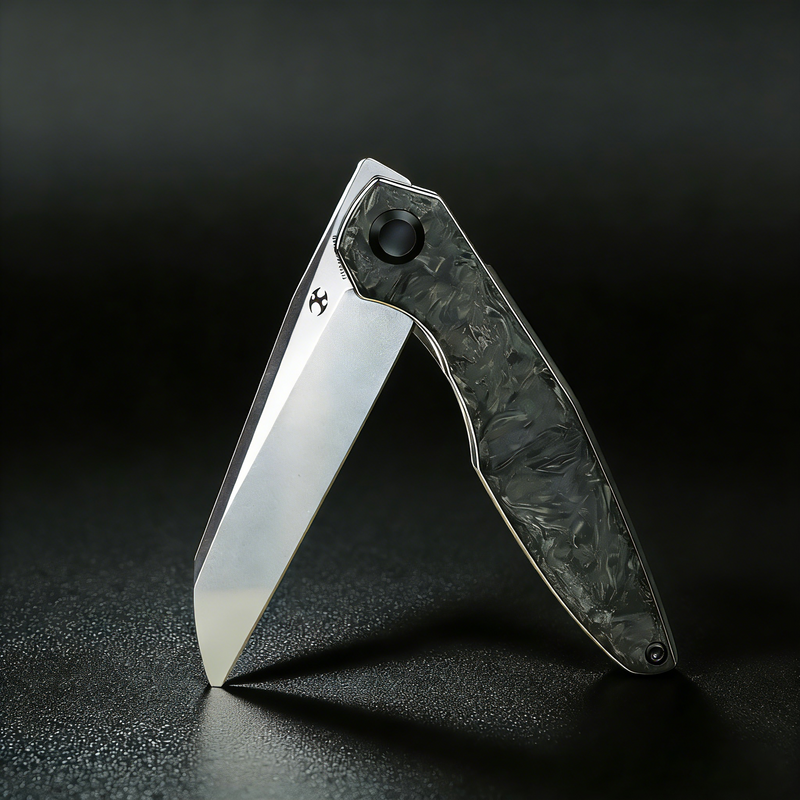 Kansept Halide | Liner Lock | Dark Matter Glow Fatcarbon | 3.2" CPM S35VN Blade | James Arnold Design | K1136A1