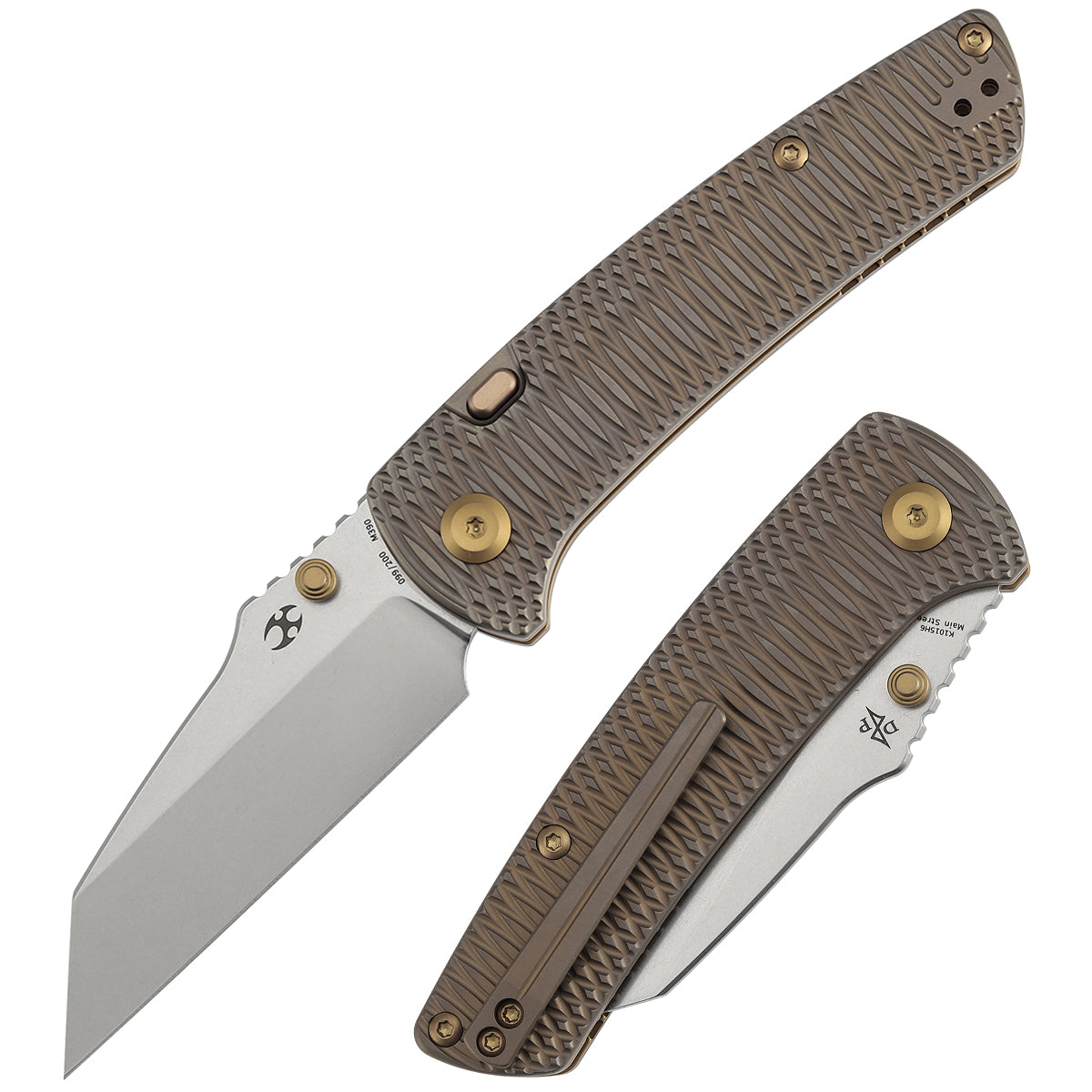 Kansept Main Street | Top Liner Lock | Bronze Anodized Titanium