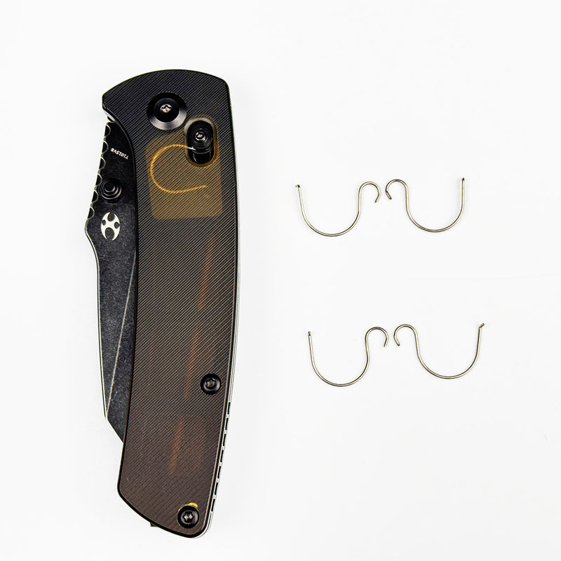 KANSEPT Springs for Spring Replacement Compatible with Main Street/Little Main Street Crossbar Lock Knife