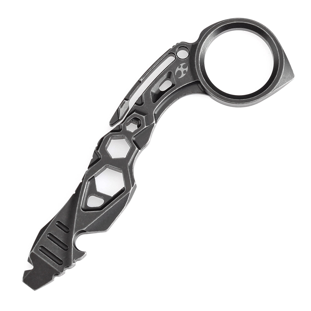 Kansept EDC Tool PryMate G008A2 Blackwash Titanium Multifucntional