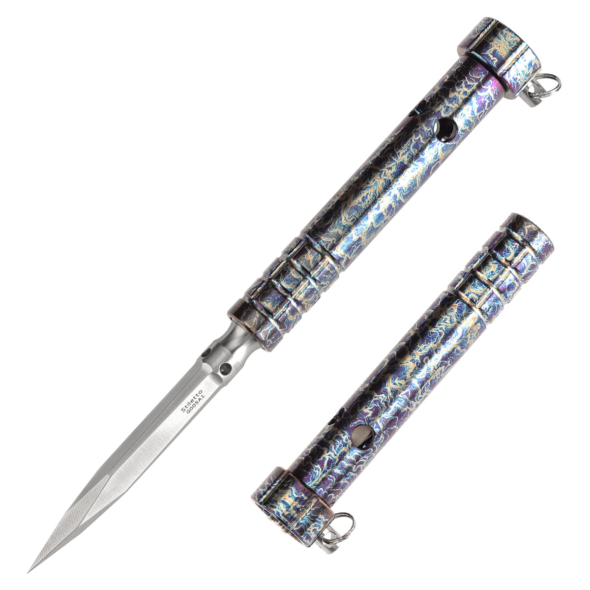 Kansept EDC Tool Stiletto G005A1 5CR13 Steel & Titanium with