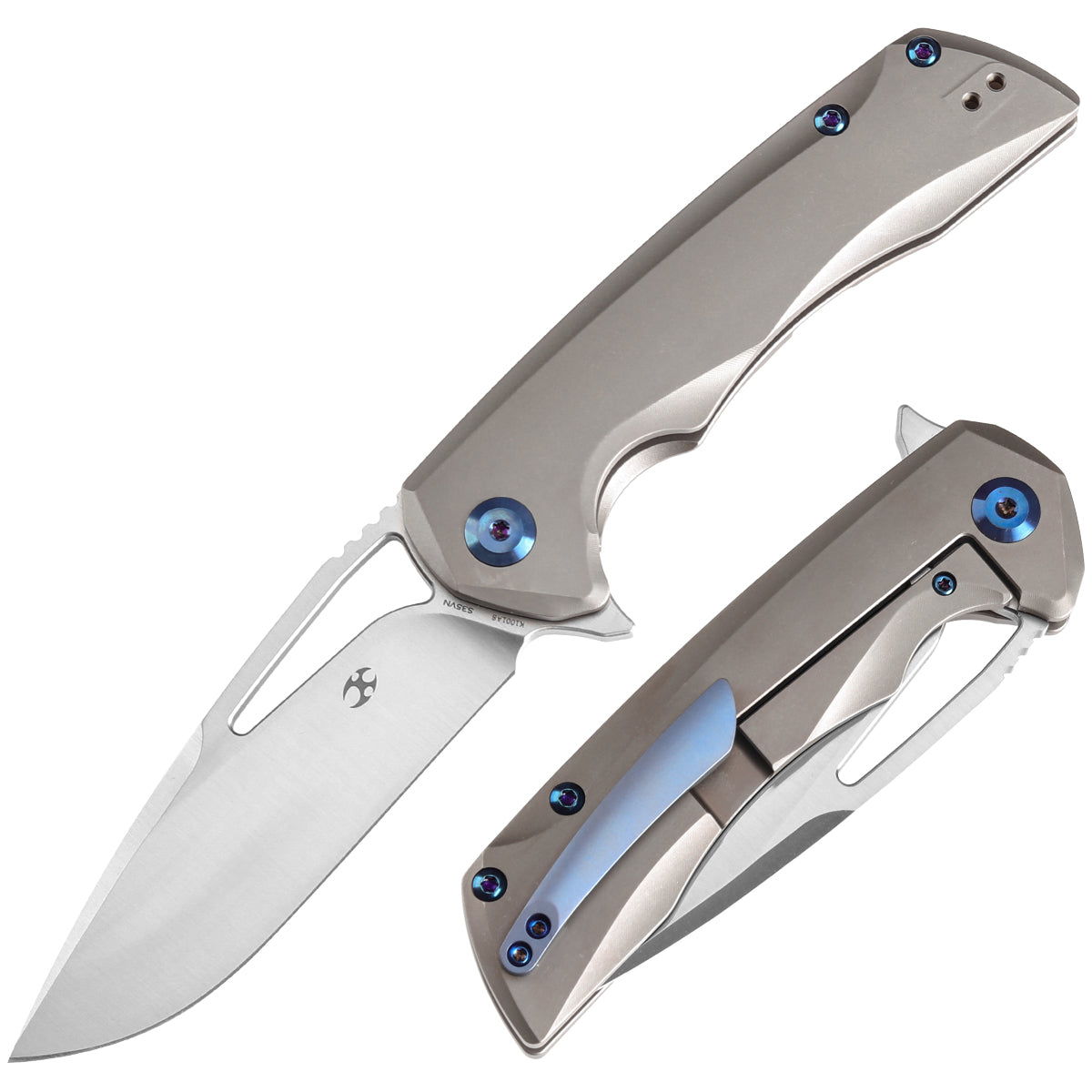KANSEPT KRYO Thumb Hole Bronze Anodized and Stonewashed Titanium