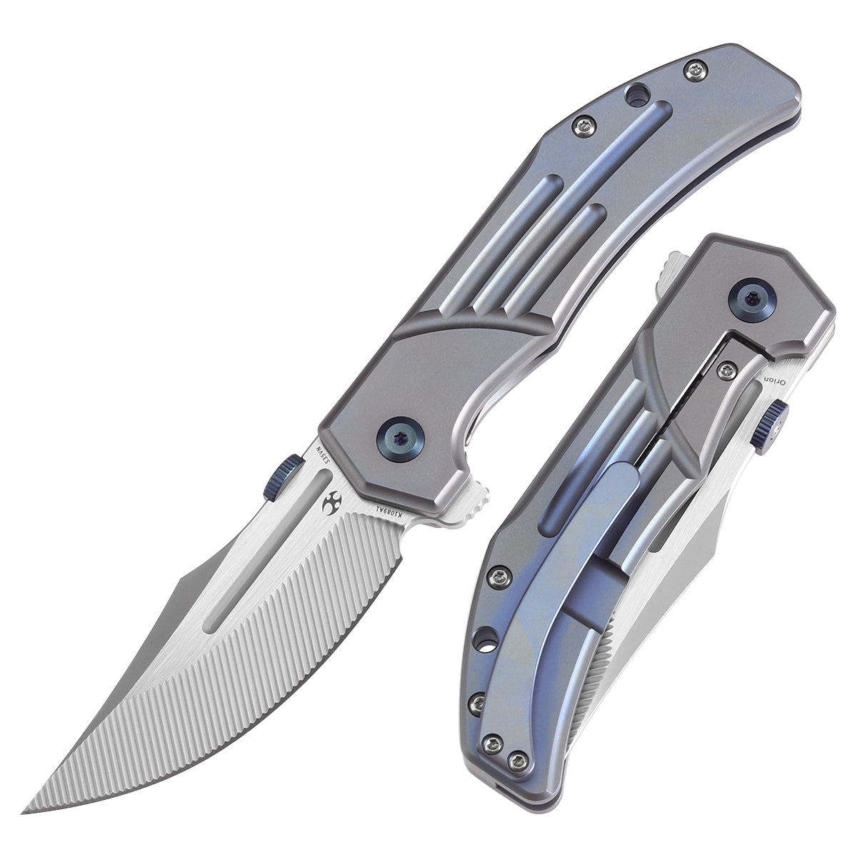 KANSEPT Orion Limited-version KANSEPT Orion Flipper Blue Anodized