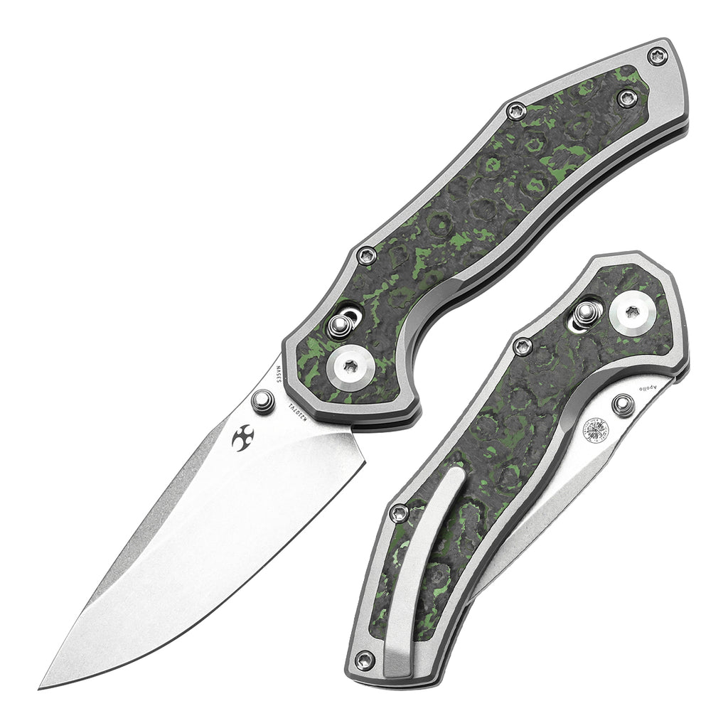 KANSEPT Apollo Cross Bar Lock Stonewashed Titanium and Jungle Wear