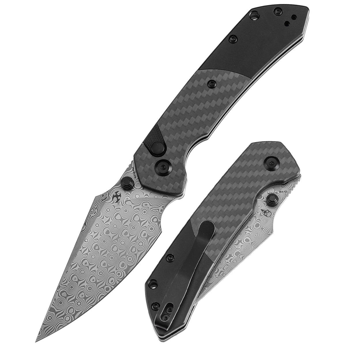 Kansept Fenrir|Thumb Stubs|Twill Carbon Fiber & Aluminium|3.45