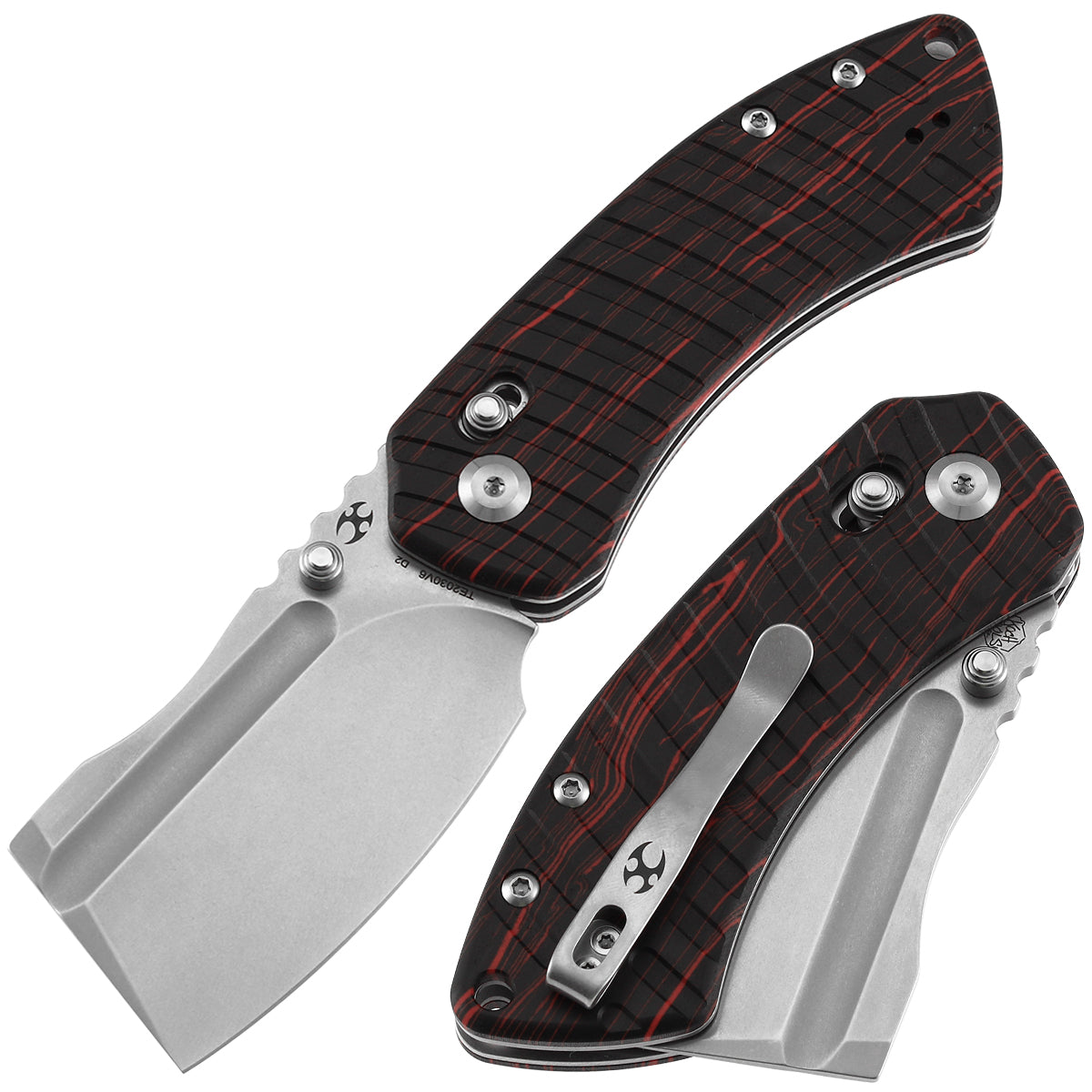 Kansept Korvid V | Crossbar Lock | Red & Black G-mascus | 2.91