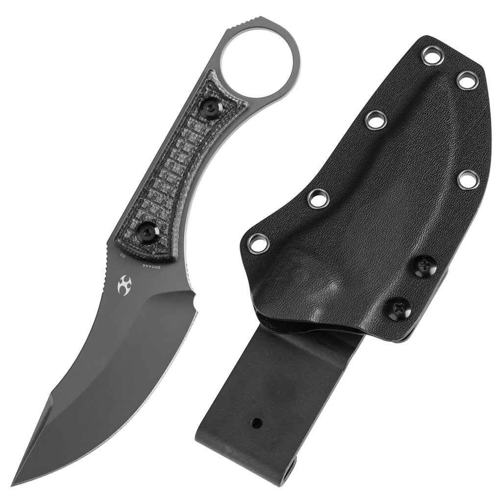 kanko COOL KID 14C28N Blade White G10 Handle | EDC Crossbar Lock Pocket