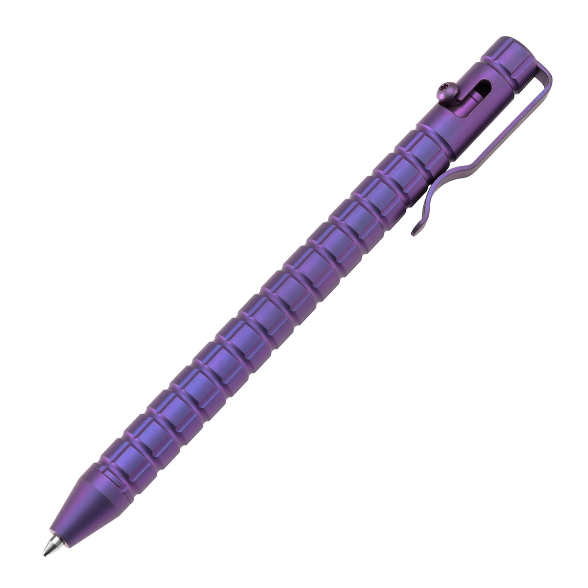 Kansept EDC Scavenger Bolt Action Purple Anodized Titanium Pen