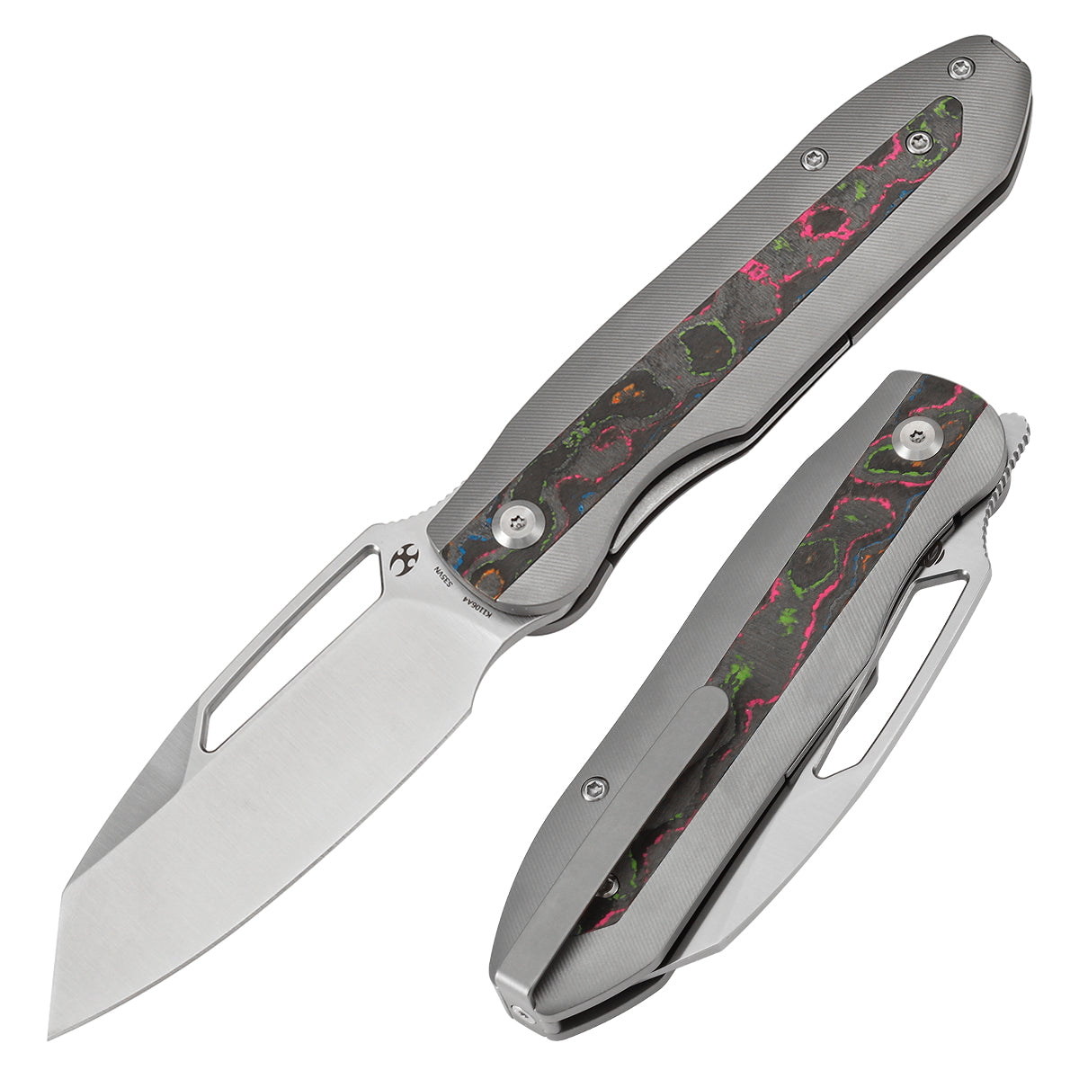 KANSEPT Thunderhead Thumb Hole Stonewashed Titanium with 80S Camo