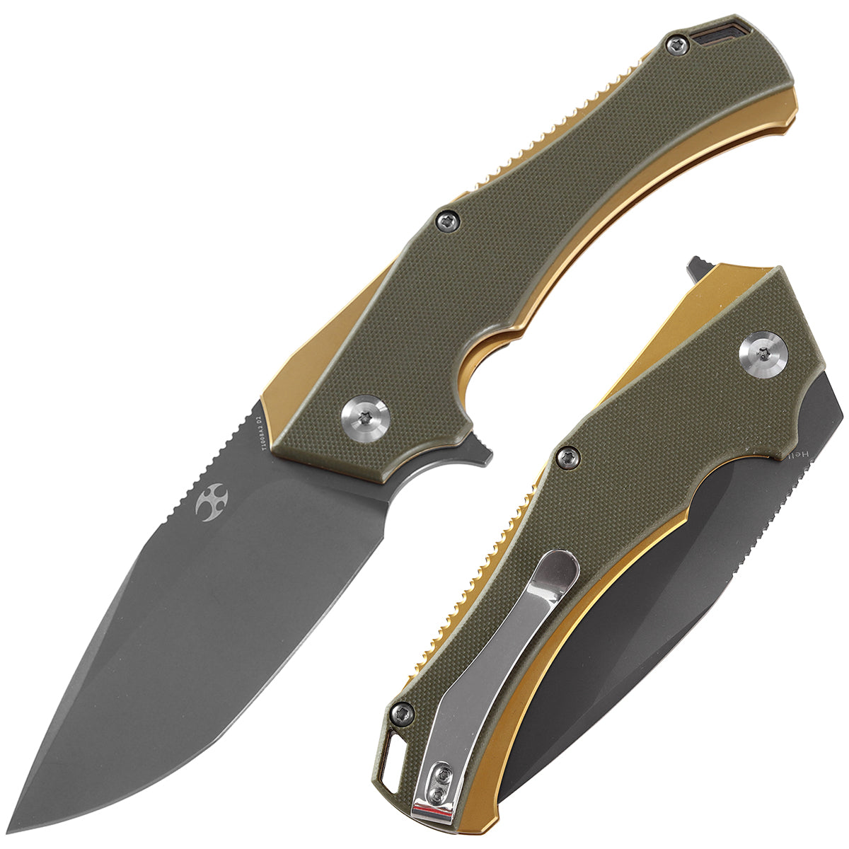 KANSEPT Hellx T1008A2 Budget-Friendly Folding Hunting Knife with