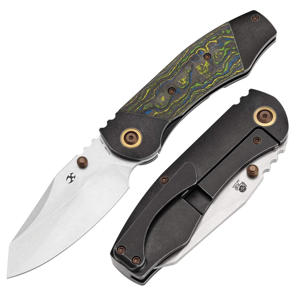 knave キャンバス　kataki msc taboo1 qp KANSEPT Caveman Thumb Stub Blackwash Titanium with Gecko