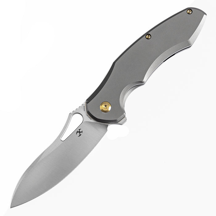 KANSEPT Echis Thumb Hole Titanium Handle (3.45''CPM S35VN Blade ) Djinn Design -K1071A1