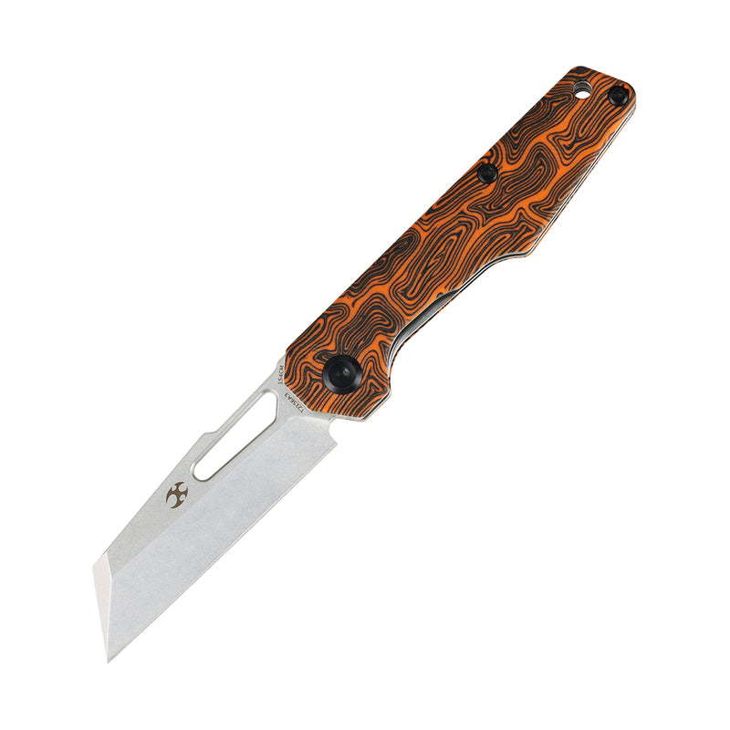 Lucero | Liner Lock | Orange G-mascus | 2.56" 154CM | August Originals |T2156A3