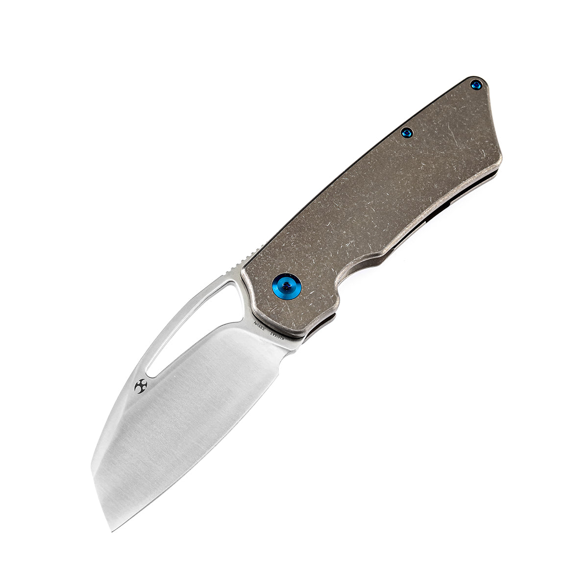 Kansept Goblin XL Thumb Hole Knife Bronzed Anodized Titanium