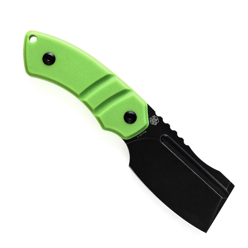 KANSEPT Korvid S Fixed Blade Grass Green G10 + Kydex Sheath Handle (2.9" 14C28N Blade) Koch Tools -G2030A3