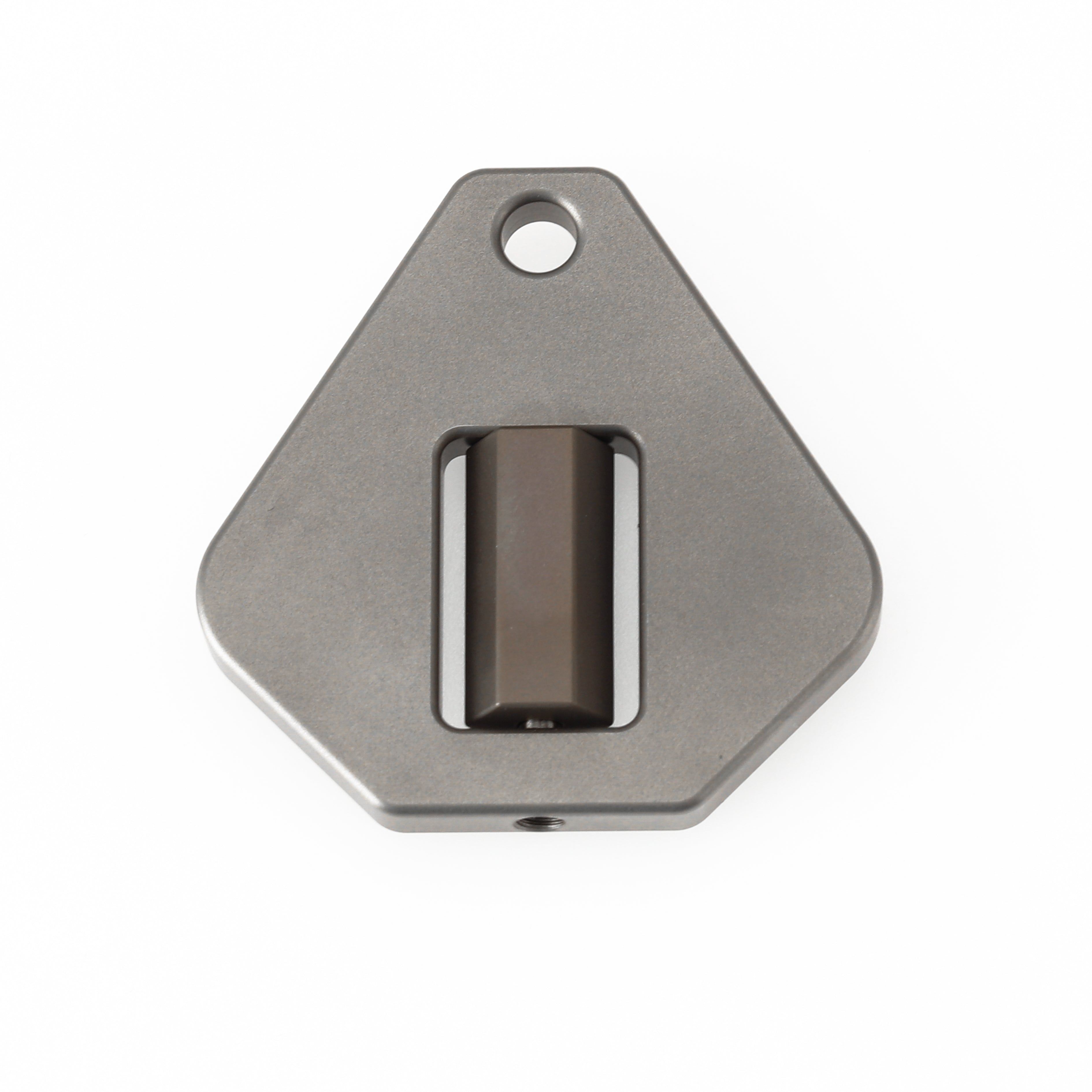 Kansept EDC Titanium G012A1 Twister – Plain Titanium with Bronze