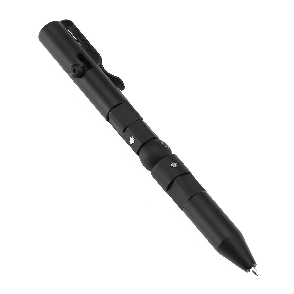 Kansept EDC Customizer Bolt Action Black Anodized Titanium Pen