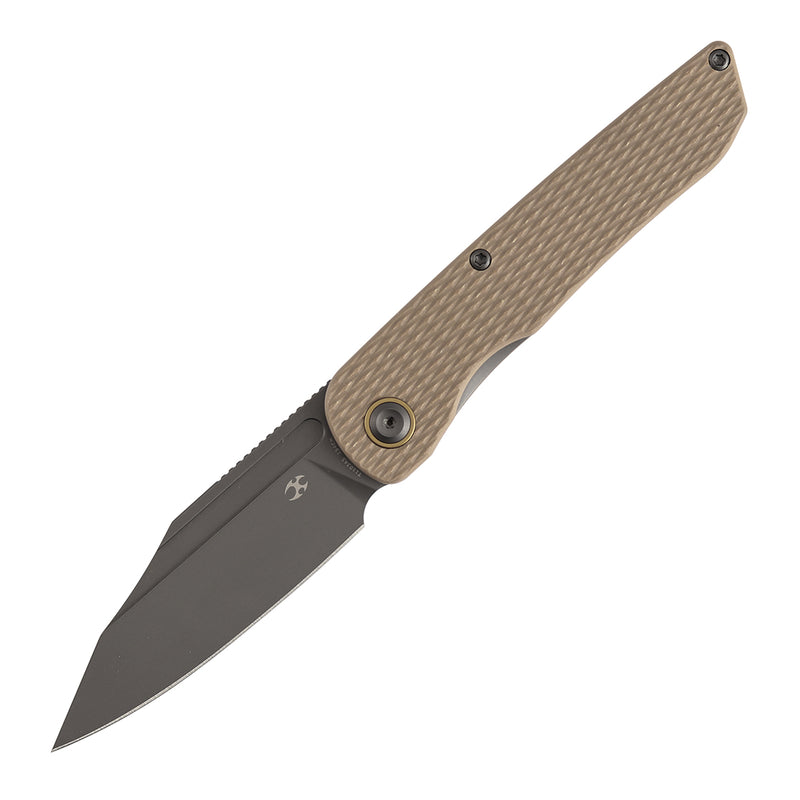 Kansept Nettle | Liner Lock | Light Sand G10 with Diamond Pattern |3.28" 154CM Blade | D. Sharon Design | T1103A5
