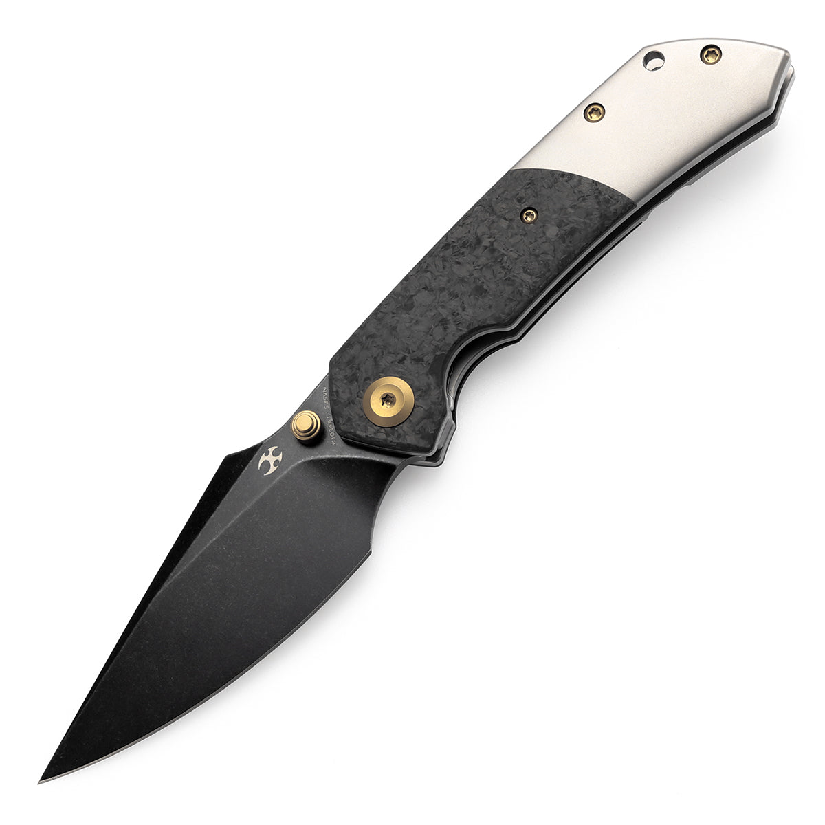 STRIKE・FENRIR KANSEPT Fenrir Front Flipper/Thumb Stud Knife Shred Carbon Fiber +