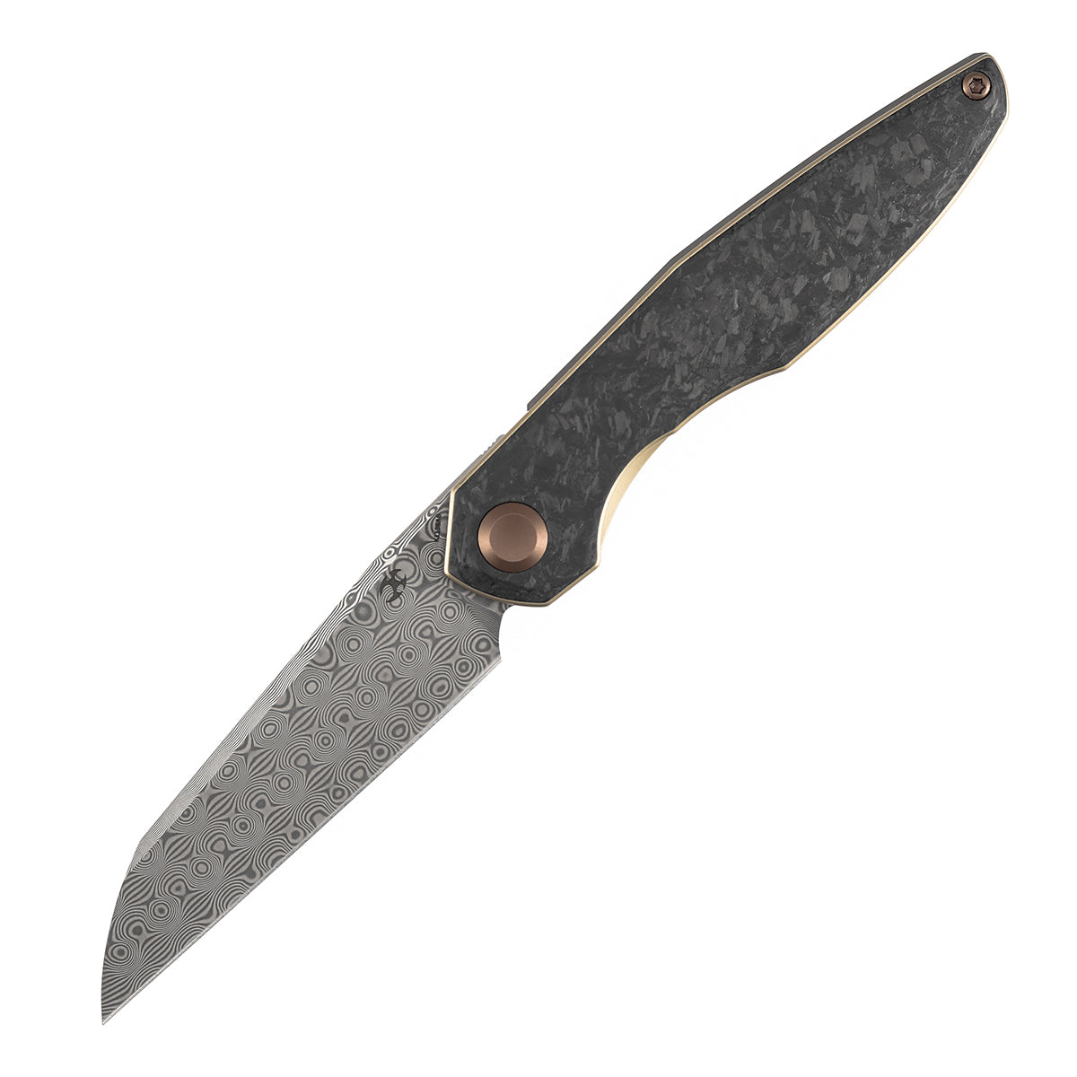 Kansept Halide | Liner Lock | Shred Carbon Fiber | 3.2