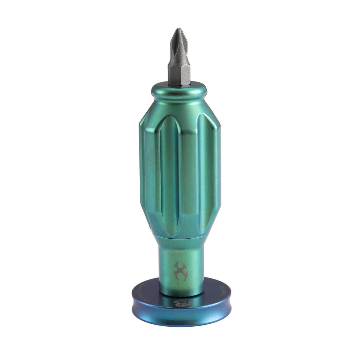 Kansept EDC Bit Driver Drive-R-Saurus G018P2 – Green Anodized