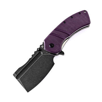 KANSEPT XL Korvid Thumb Stub Purple G10 Handle (3.55