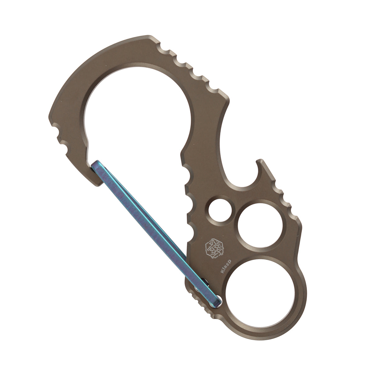 Kansept EDC Tools Carabiner C011A4 Titanium EDC Keychain Clip