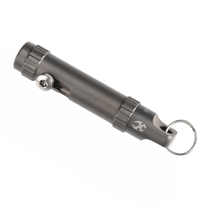 Kansept EDC Bolt Fidget G013A3 Bronze Anodized Titianium with Bolt Mechanism for Stress Relieving with Key Chain for Lanyard Hole-Kevin Passon Designed