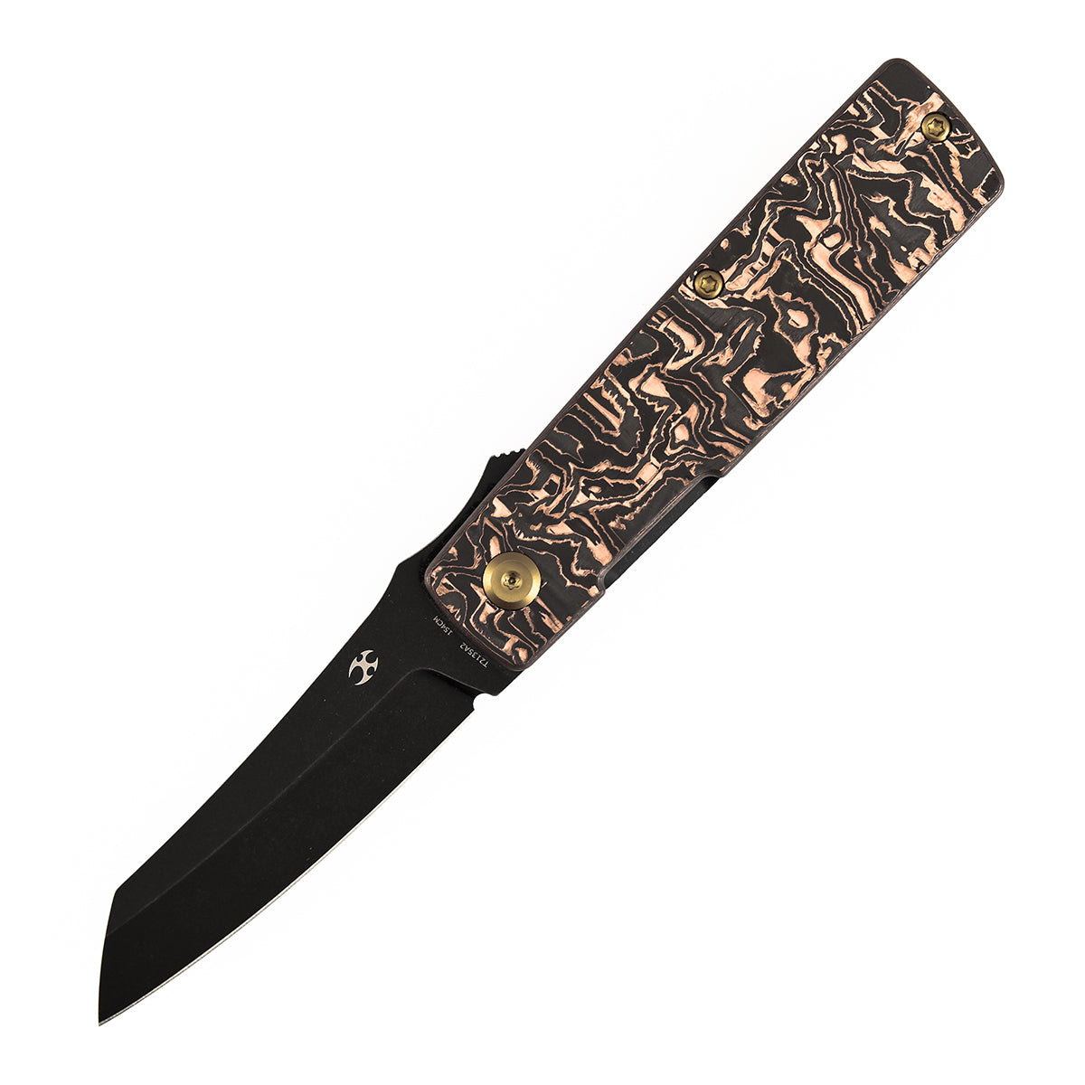 KANSEPT Higonokami | Liner Lock | 3.02'' 154CM Blade | Copper