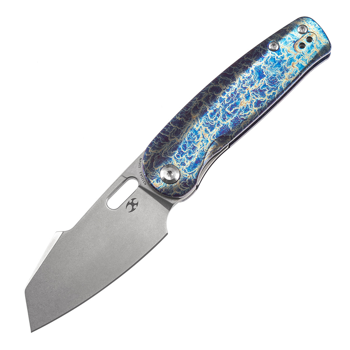 KANSEPT Orlok Thumb Hole Titanium with Lightning Strike Finish