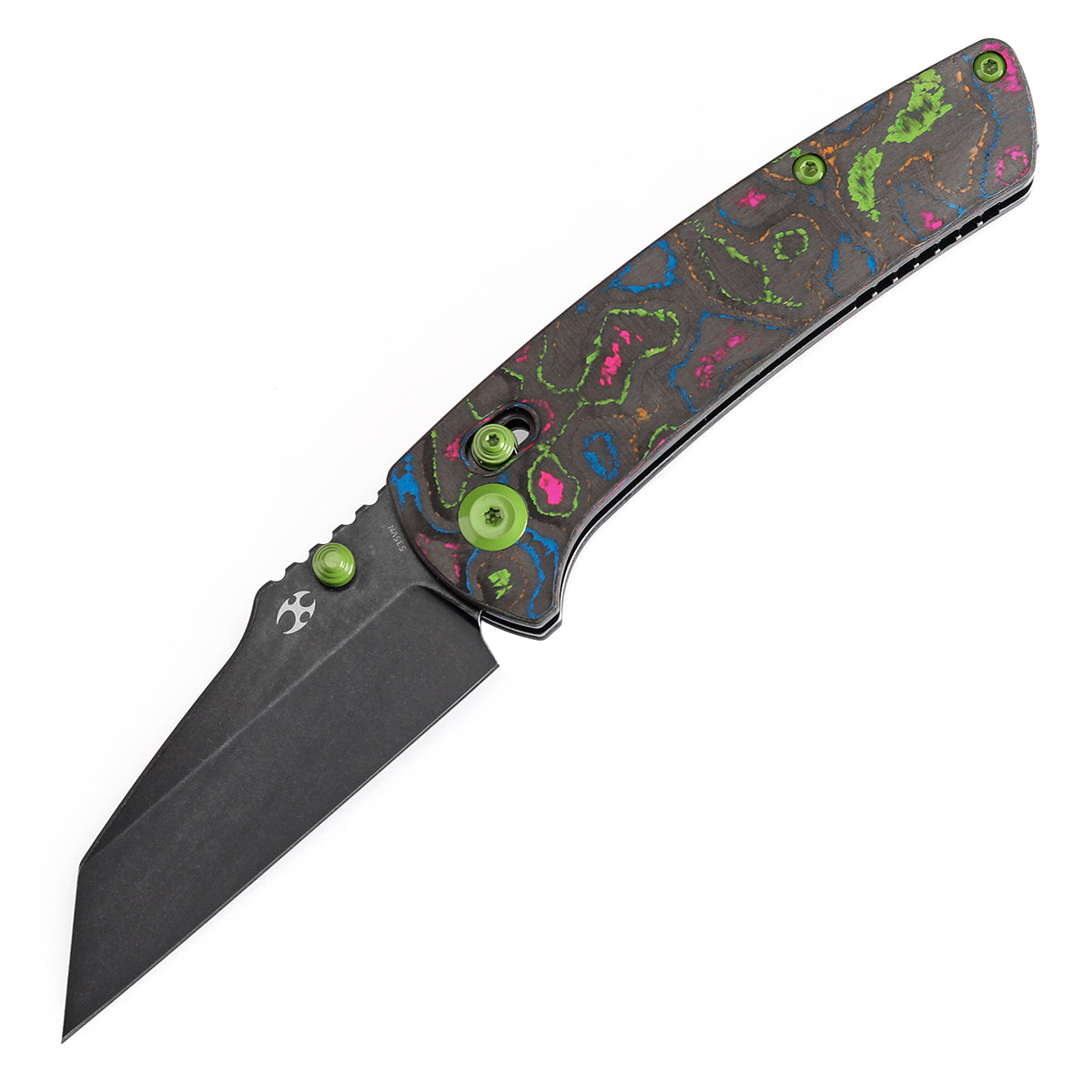 KANSEPT Main Street Thumb Studs/Crossbar Lock Knife 80S Camo