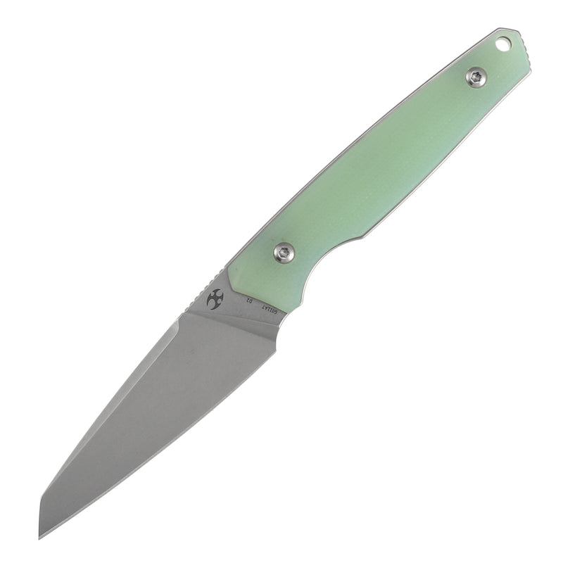 Kansept Parr | Fixed Blade | Jade G10 | 3.12" D2 Blade | Jonathan Styles Design | G011A7