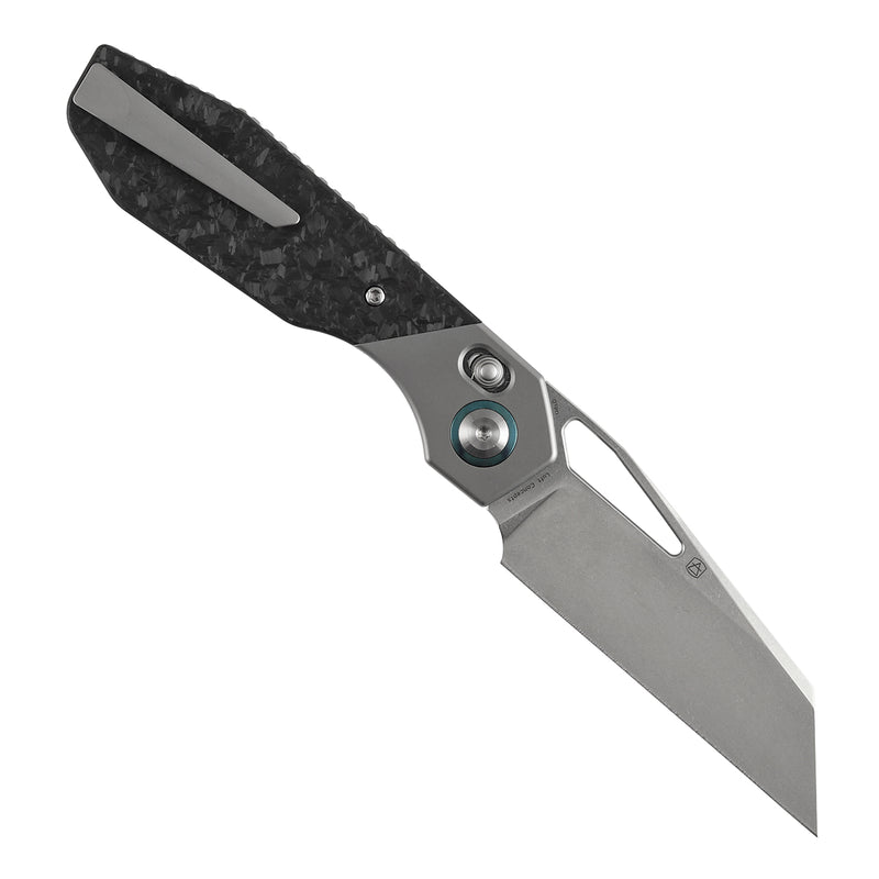 Kansept QTRO | Crossbar Lock | Ti&Carbon Fiber Inlay | 3.59" Elmax Blade | Luft Concepts Designed |K1118VA3