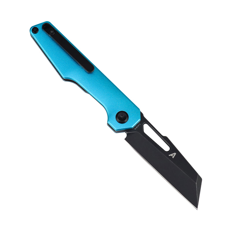 Lucero | Liner Lock | Dark Blue Anodized Aluminum | 2.56" 154CM | August Originals |T2156A4