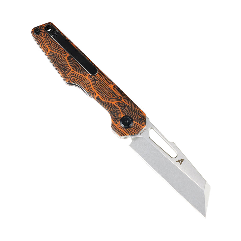 Lucero | Liner Lock | Orange G-mascus | 2.56" 154CM | August Originals |T2156A3