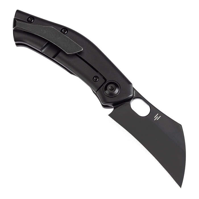 KANSEPT Osprey Thumb Hole Knife Black Titanium Handle (2.23'' CPM-S35VN Blade) Jonathan Shaw Design - K2087A3