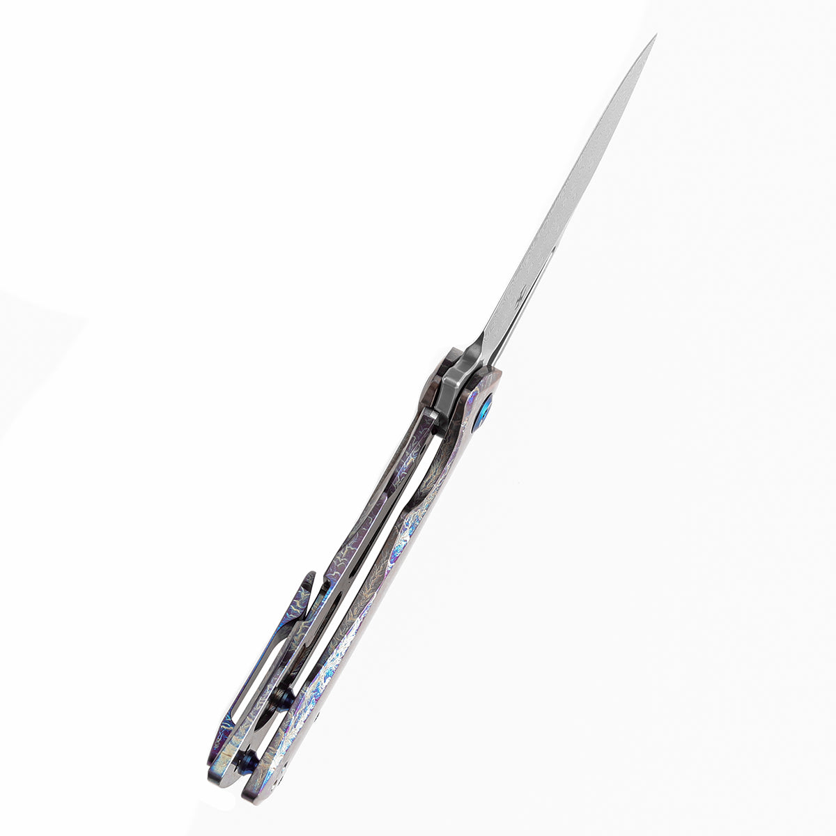 KANSEPT KRYO Thumb Hole Titanium with Lightning Strike Finish