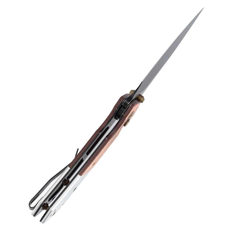 Kansept Fenrir | G-10 with Copper Foil | 3.45'' 154CM Blade | Sparrow Knife Design | T1034B2