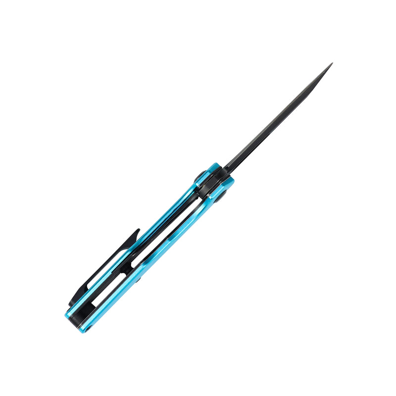 Lucero | Liner Lock | Dark Blue Anodized Aluminum | 2.56" 154CM | August Originals |T2156A4