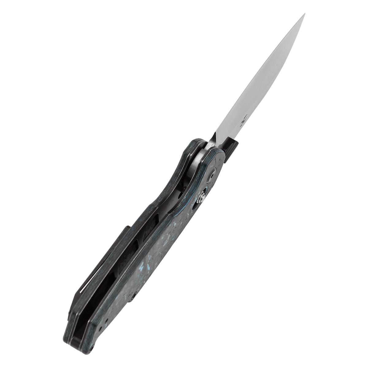 KAMO KANSEPT Model 6 Crossbar Lock Knife Arctic Storm Carbon Fiber