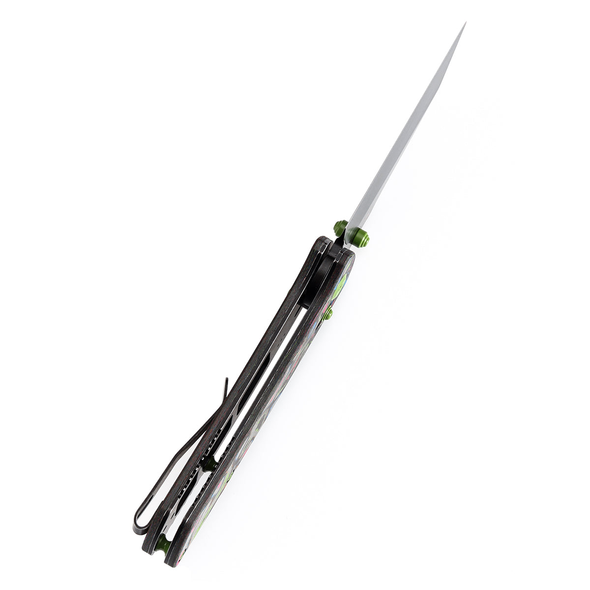 KANSEPT Main Street Thumb Studs/Crossbar Lock Knife 80S Camo