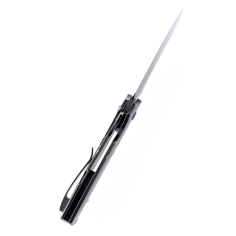 Turaco K2049A2 Black Stonewashed CPM-S5VN Blade Black Stonewashed Titanium Handle Jared Price Design