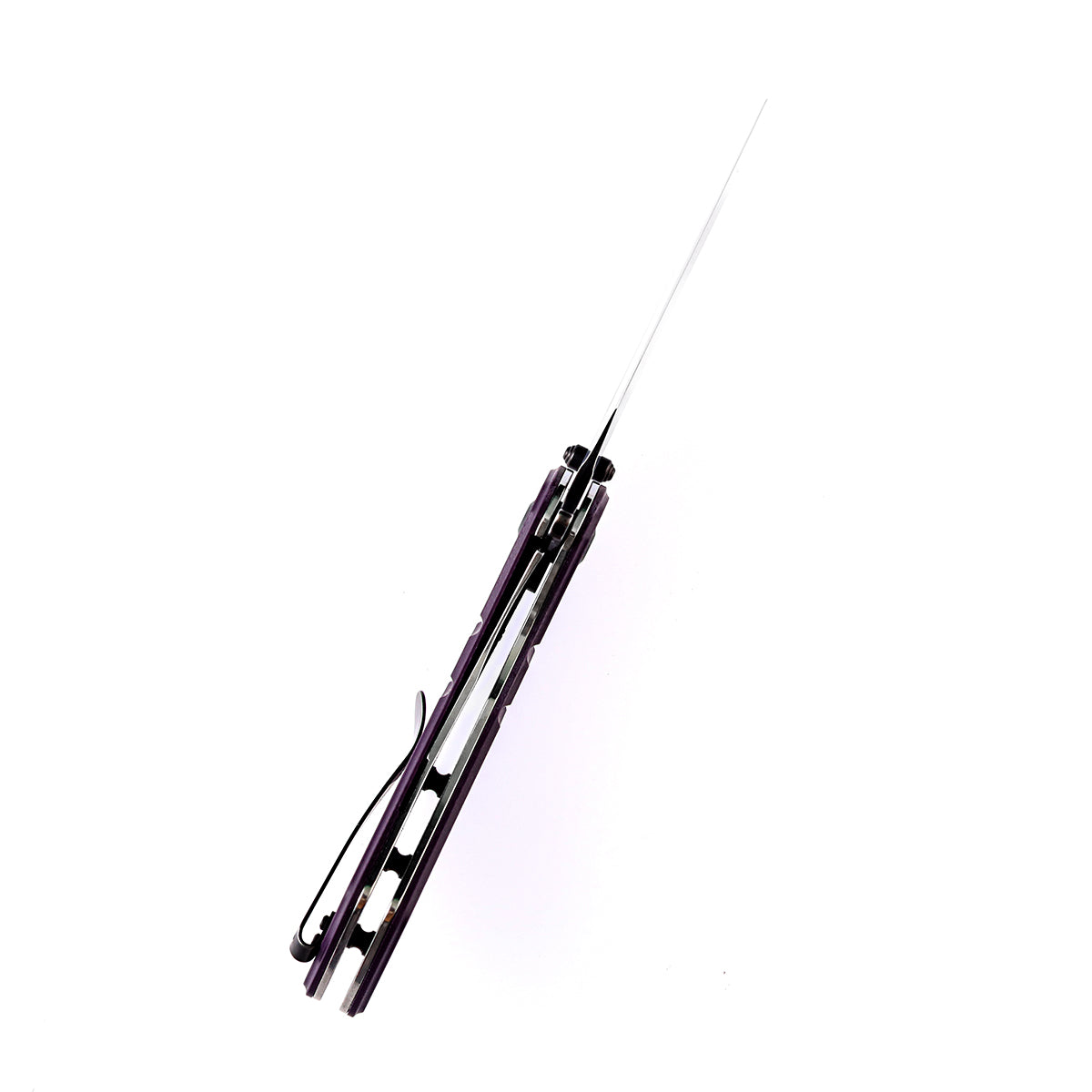 JAPAN TECHNOLOGY カゲロウ KANSEPT XL Korvid Thumb Stub Purple G10 Handle (3.55