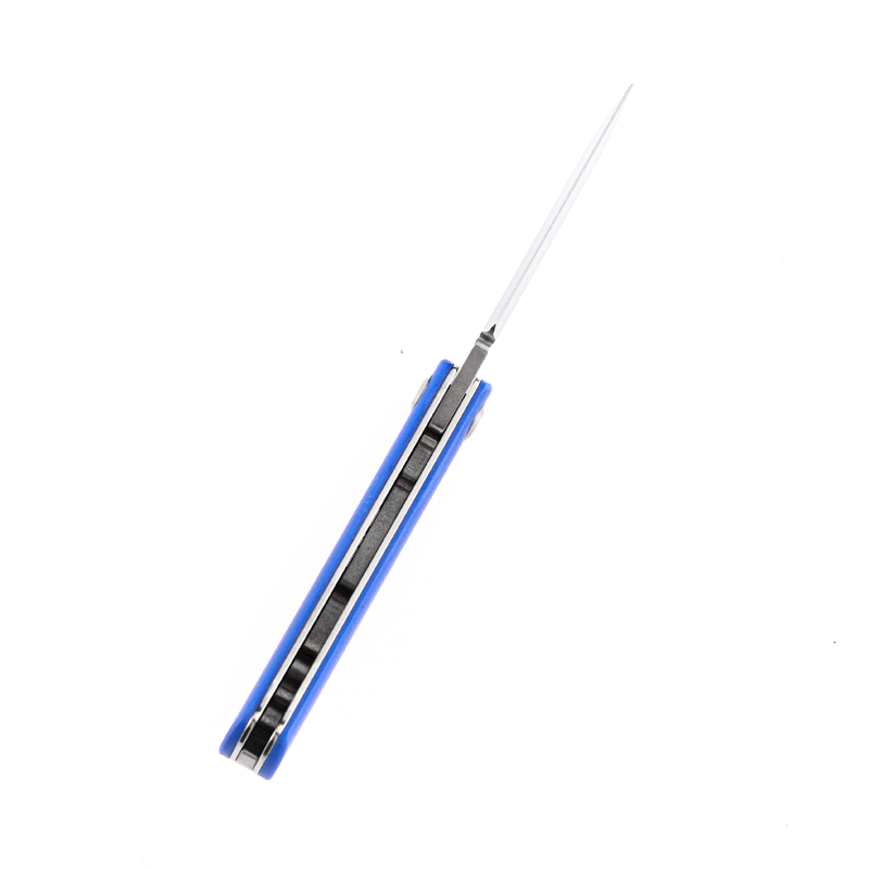 KANSEPT Bevy Slip Joint Knife Blue G10 Handle (2.45'' 154CM Blade)Nick Swan Design-T2026S7