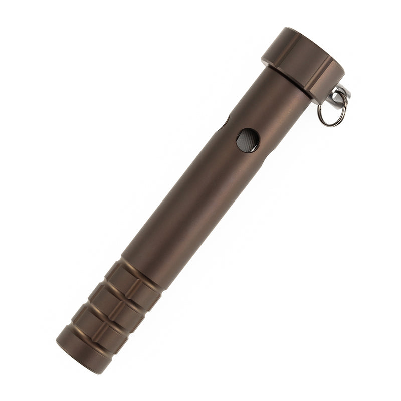 Kansept EDC Tool Stiletto G005A9 5CR13 Blade & Bronze Anodized Titanium Handle Designed by Marco Panella