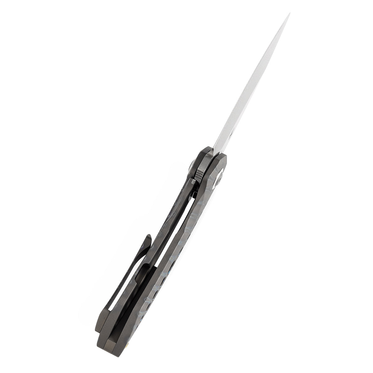 KANSEPT ODD 21 Front Flipper Titanium with Tiger Stripe Finish