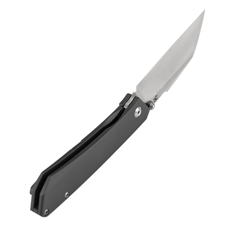 KANSEPT Contra | Thumb Stubs | Gray Anodized Titanium | 3.25" Satin S90V | Nathan Contra Design | K1139A1