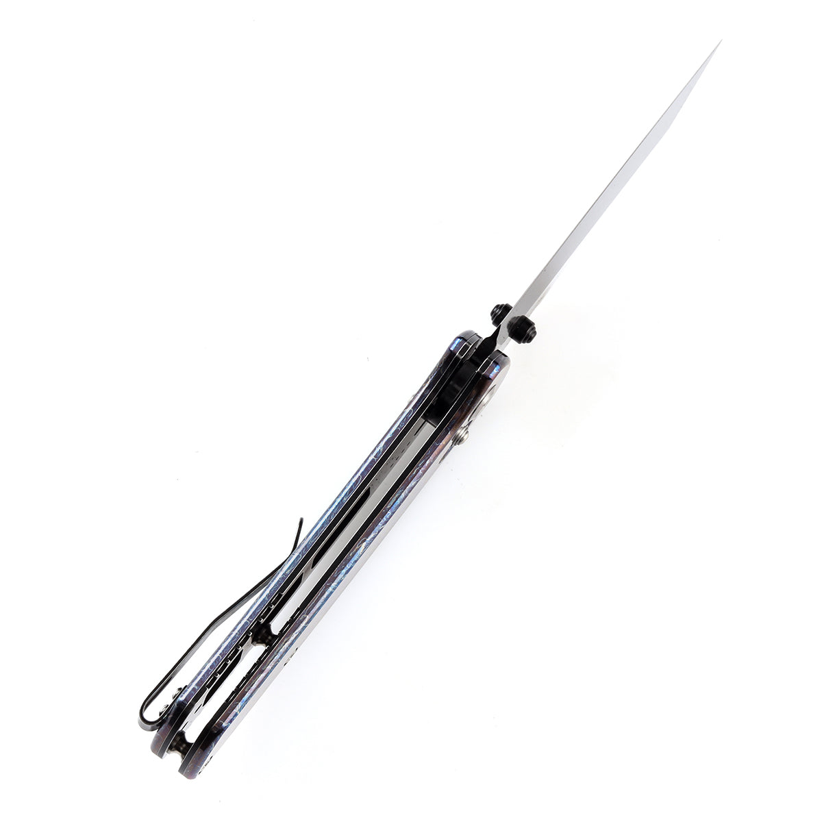 KANSEPT Main Street Thumb Studs/Crossbar Lock Knife Lightning